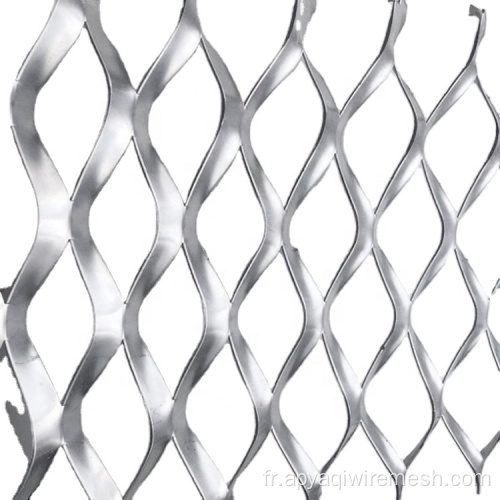 5050 Mesh métallique expansé en aluminium Galvanisé